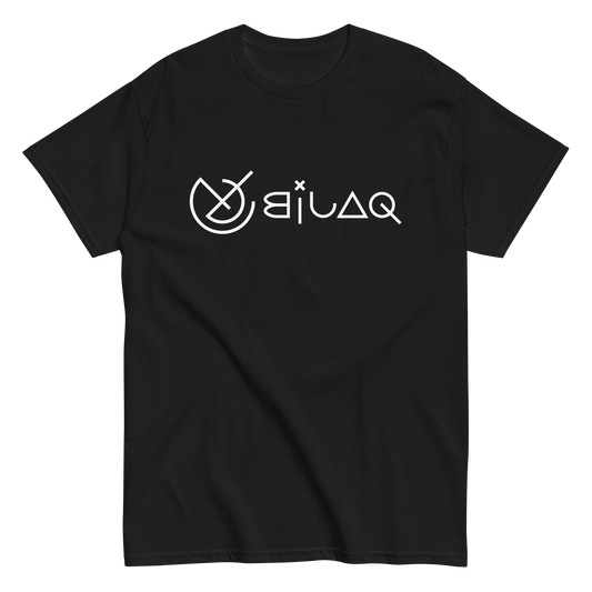 BILAQ LOGO: Isotipo + Logotipo | Camiseta negra