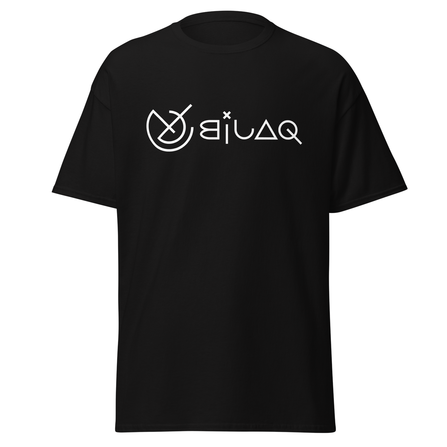 BILAQ LOGO: Isotipo + Logotipo | Camiseta negra