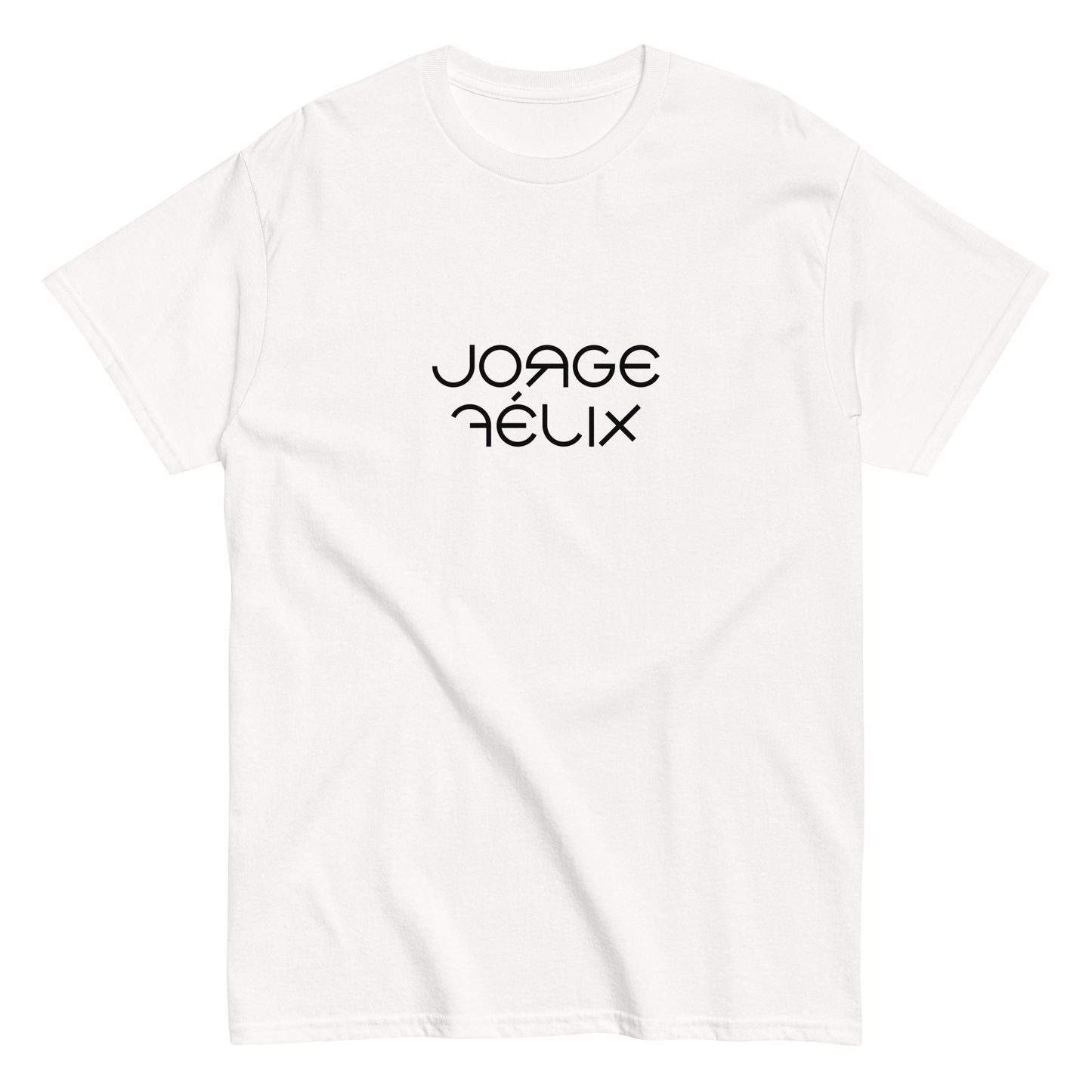 BILAQ LOGO: Jorge Félix | Camiseta blanca
