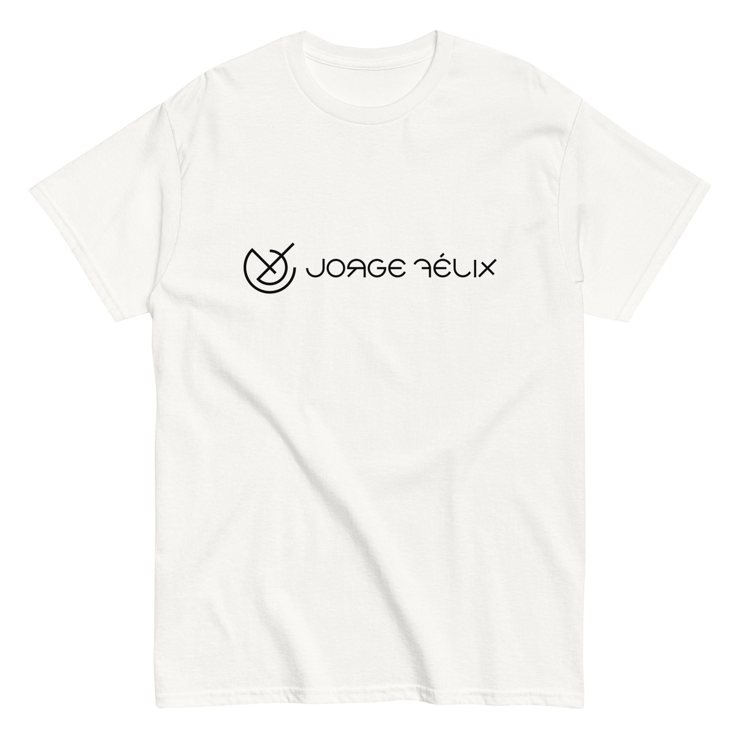 BILAQ LOGO: Isotipo + Jorge Félix | Camiseta blanca