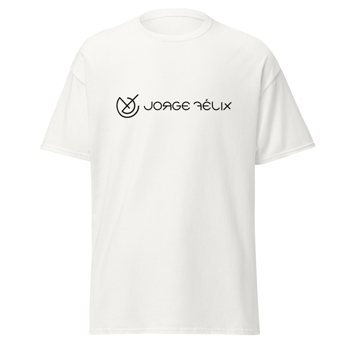 BILAQ LOGO: Isotipo + Jorge Félix | Camiseta blanca